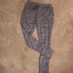 Athleta girls grey heathered sweatpants